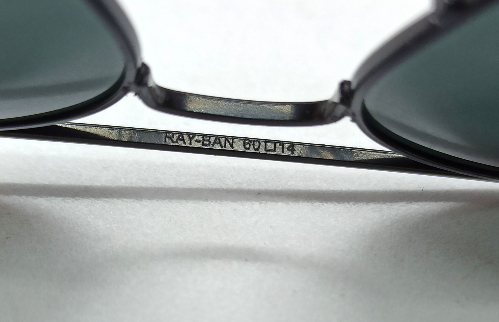 Ray Ban Aviator очки капли мужские черные в черном метале линзы стекло
