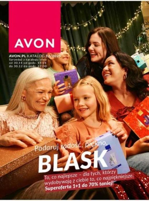 AVON katalogi GRUDZIEŃ 2025, 10 szt.