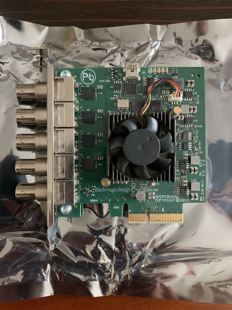 Placa de captura/reprodução Decklink Duo 2