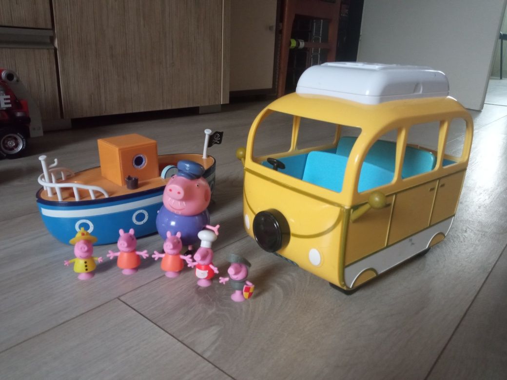 TM Toys Świnka Peppa Kamper Peppy, statek