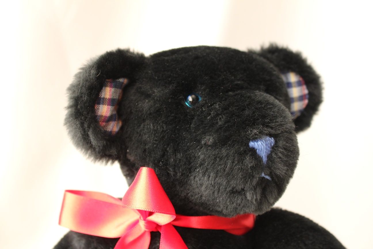 Stary kolekcjonerski czary miś z lat 80 Teddy Bear Company unikat