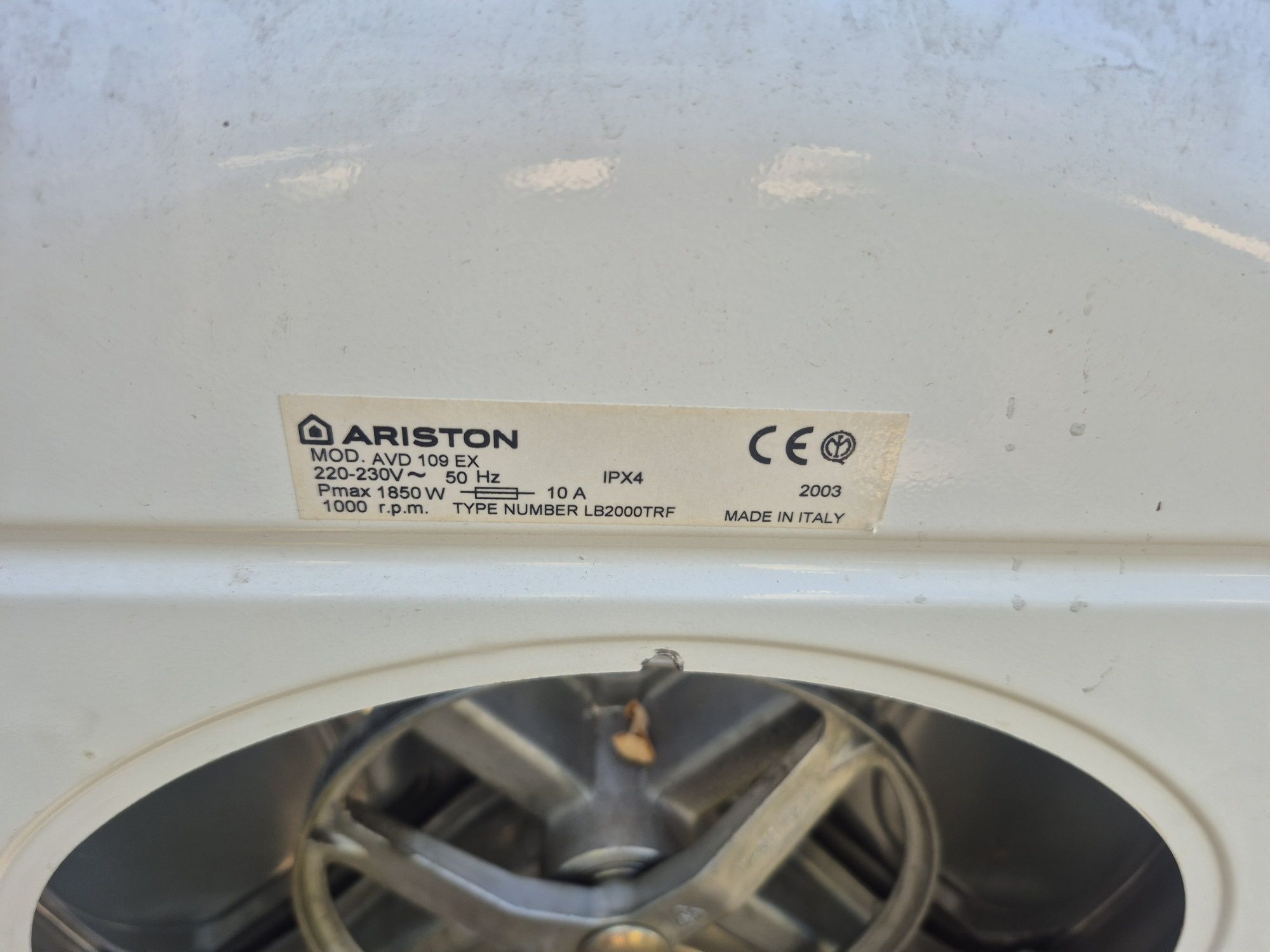 Лоток для миючих засобів у пральну машинку Арістон Ariston AVD 109 EX