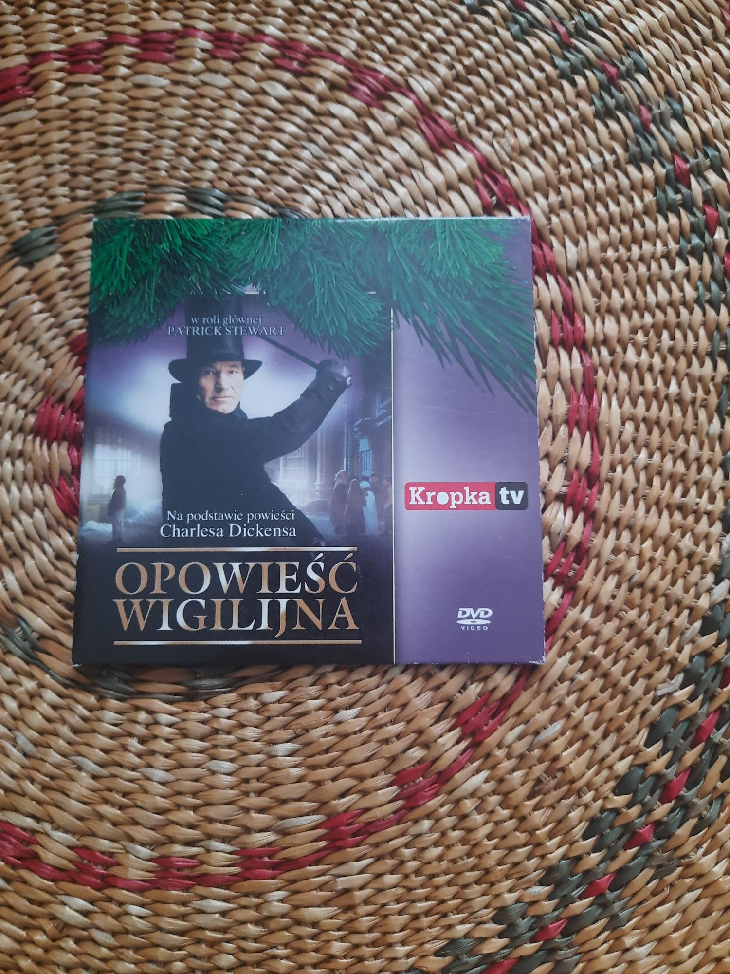 DVD z bajką Opowieść Wigilijna