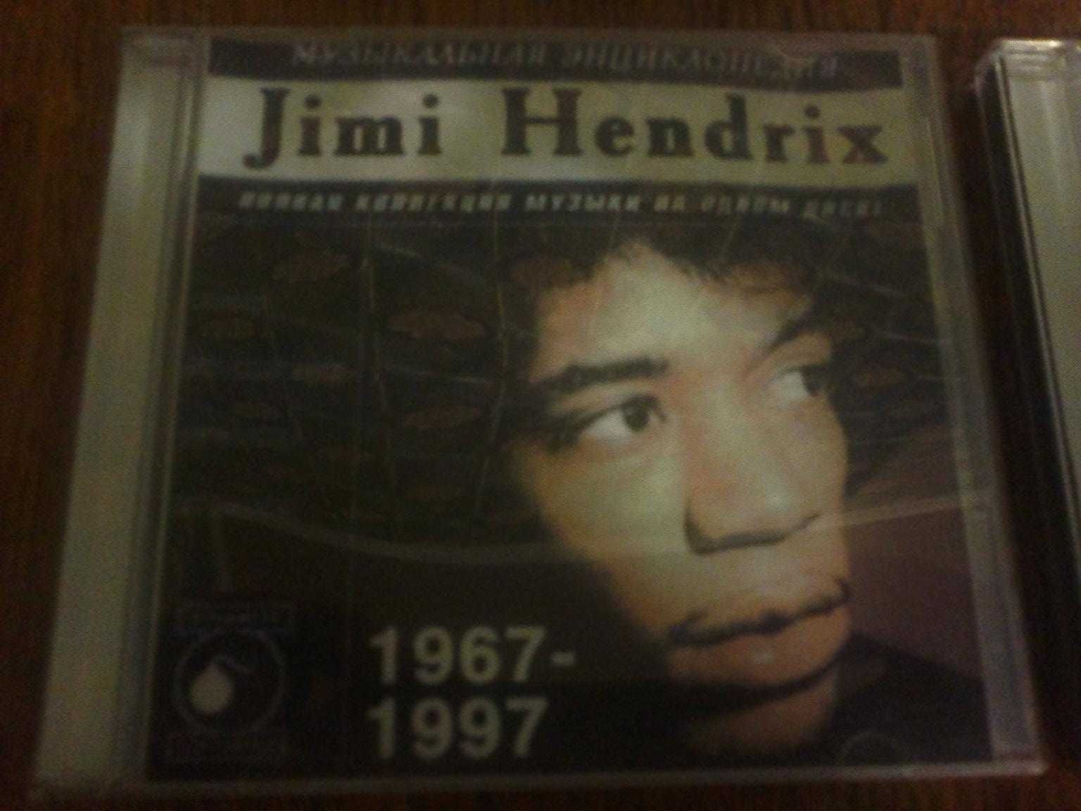 Jimi Hendrix, в коробочке mp3 диск (музыка, фото, биография)!