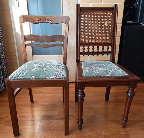 4 krzesła zabytkowe stare antyk