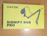 Кардиоидный микрофон Hator Signify RGB Pro (аналог HyperX SoloCast)