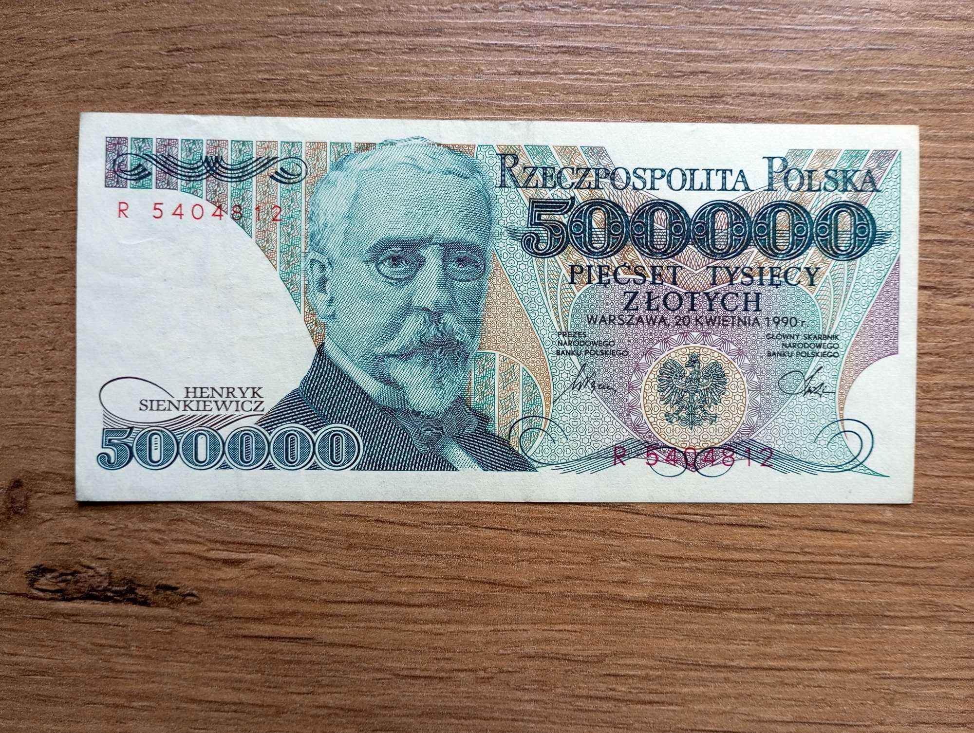 500000 zł 1990  - R -