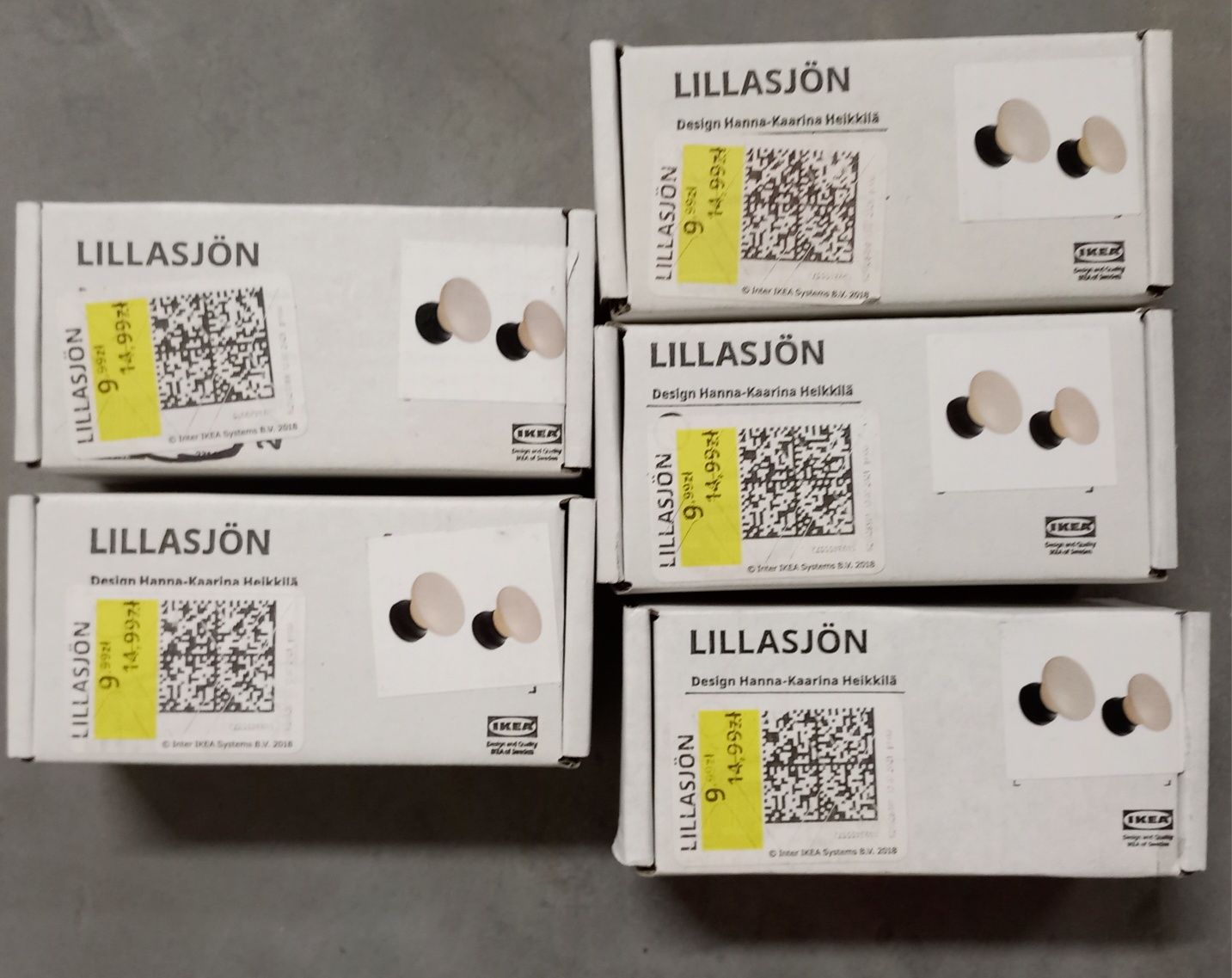 Gałki do mebli ikea LILLASJON nowe