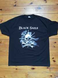 Koszulka black sails piraci XL żeglarska