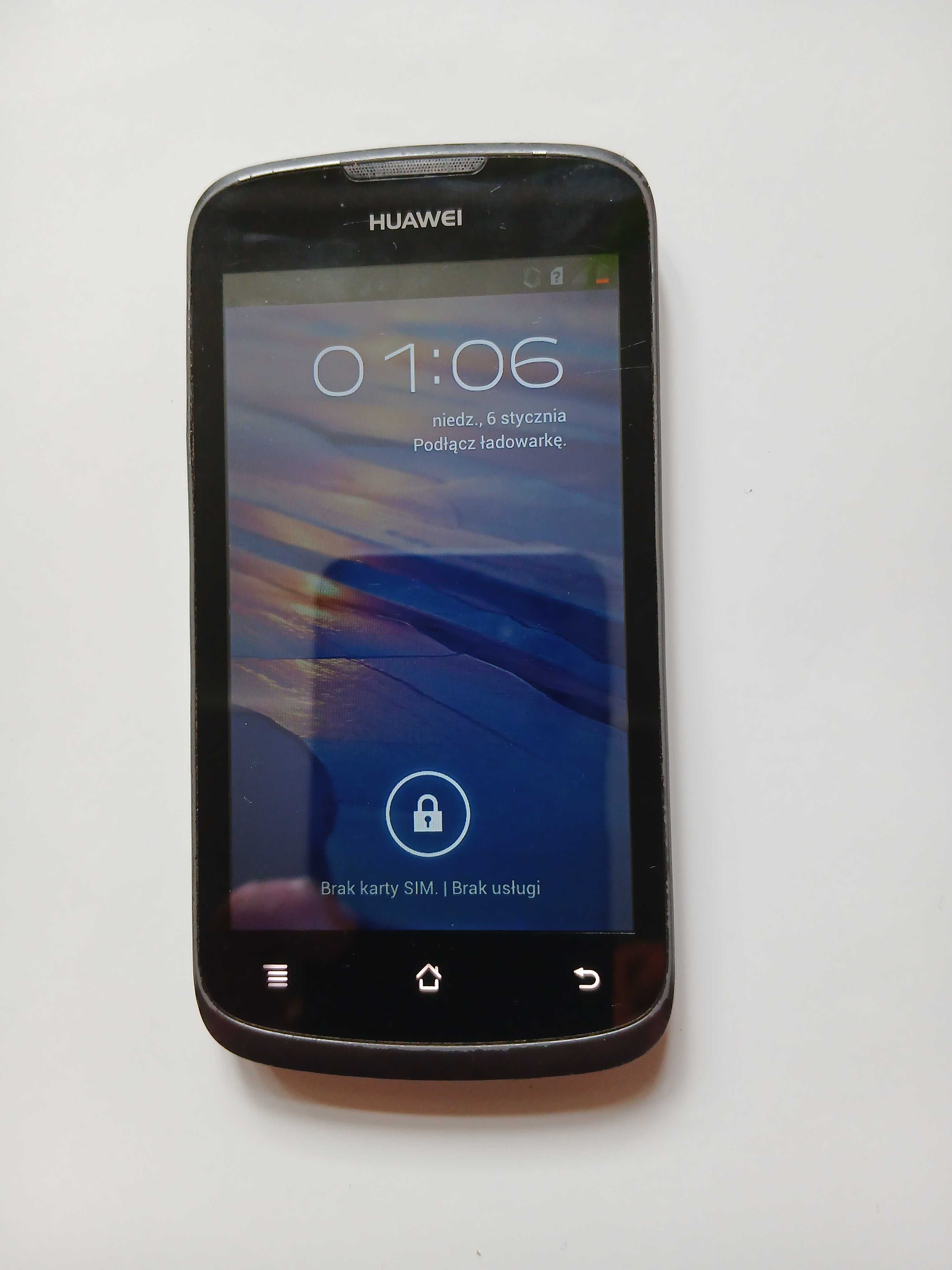 Telefon Huawei Ascend G 300 + dodatkowa bateria