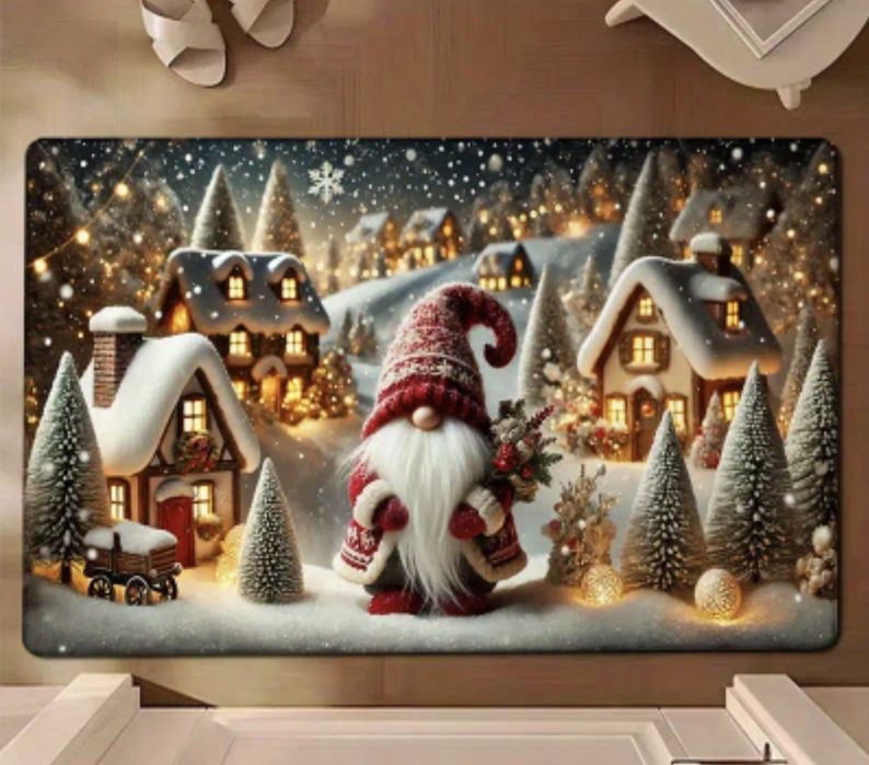 Килим, килимки, коврик новорічний різдвяний