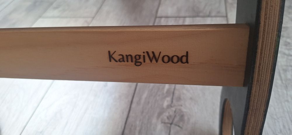 Drewniana zjeżdżalnia,wspinaczka