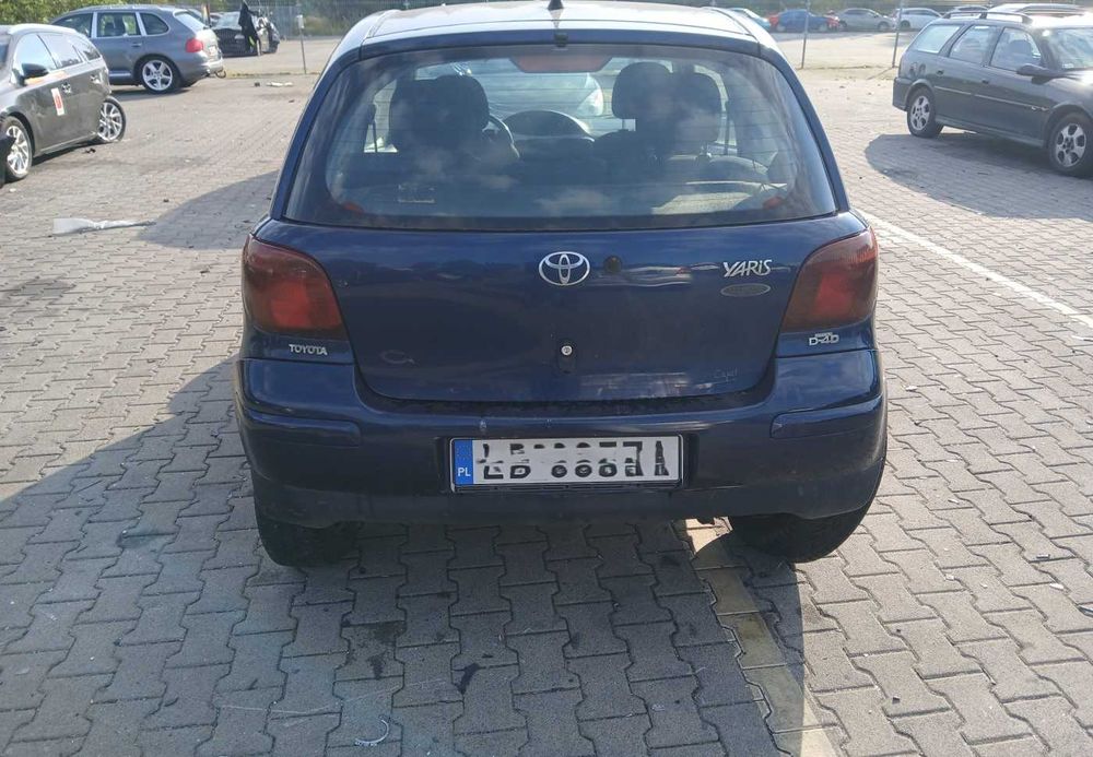 2004 Toyota Yaris I 1.4 D4D 1ND-TV 75 KM Silnik Skrzynia części