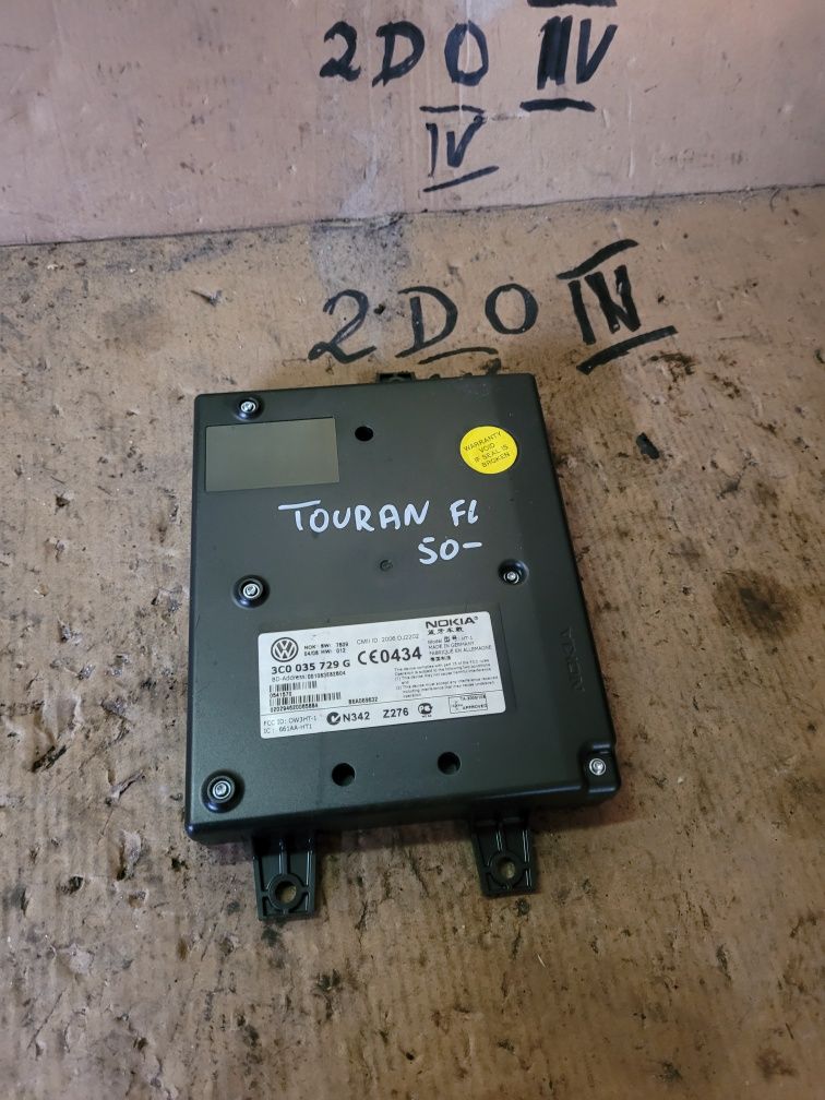 Moduł sterownik bluetooth vw Touran lift passat b6 2008r
