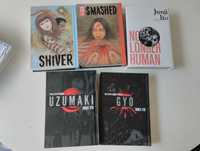 BD Manga Junji Ito livros em Inglês, com portes grátis