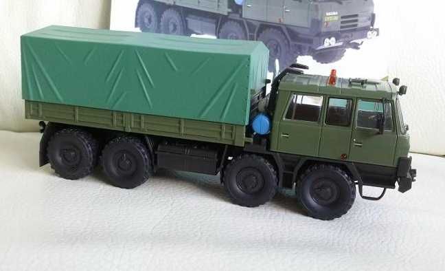 TATRA 815 VT 8х8 баластный тягач с тентом - ДеАгостини, (Венгрия)
