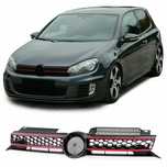 Grelha desportiva GTI visual para Volkswagen Golf 6 de 2008 a 2012