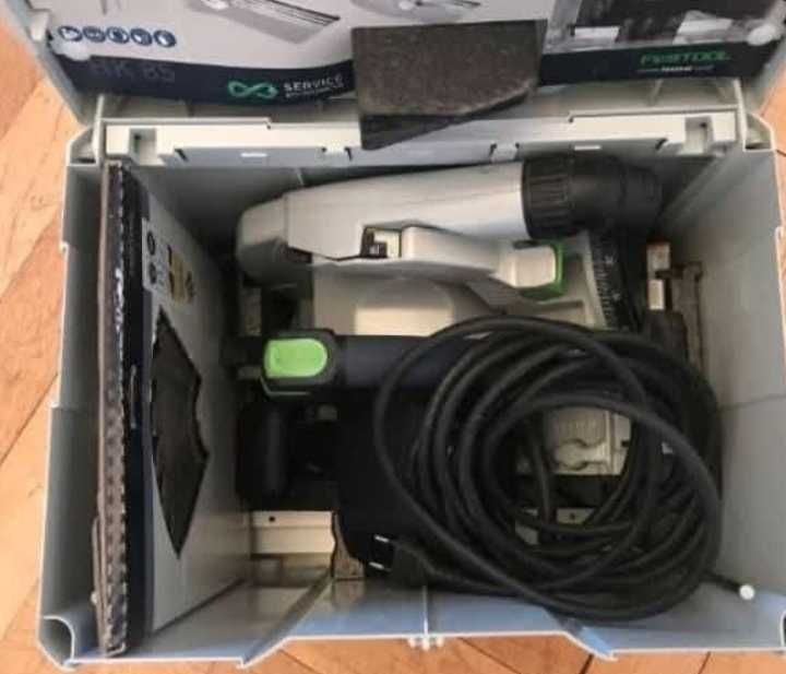 Zagłębiała, pilarka Festool JK85EB. Komplet.