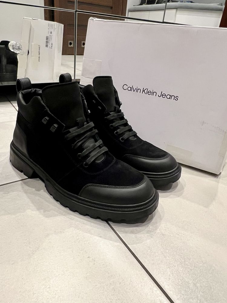 Buty calvin Klein 45 , zamszowe, box