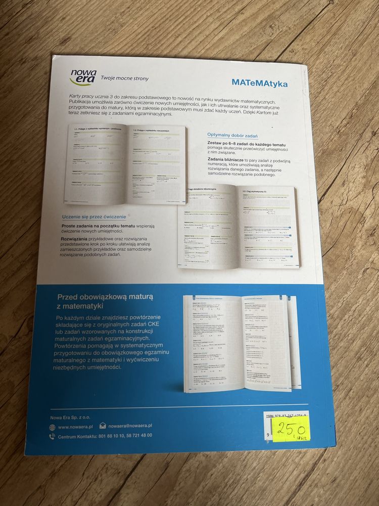 Karty pracy ucznia matematyka 3