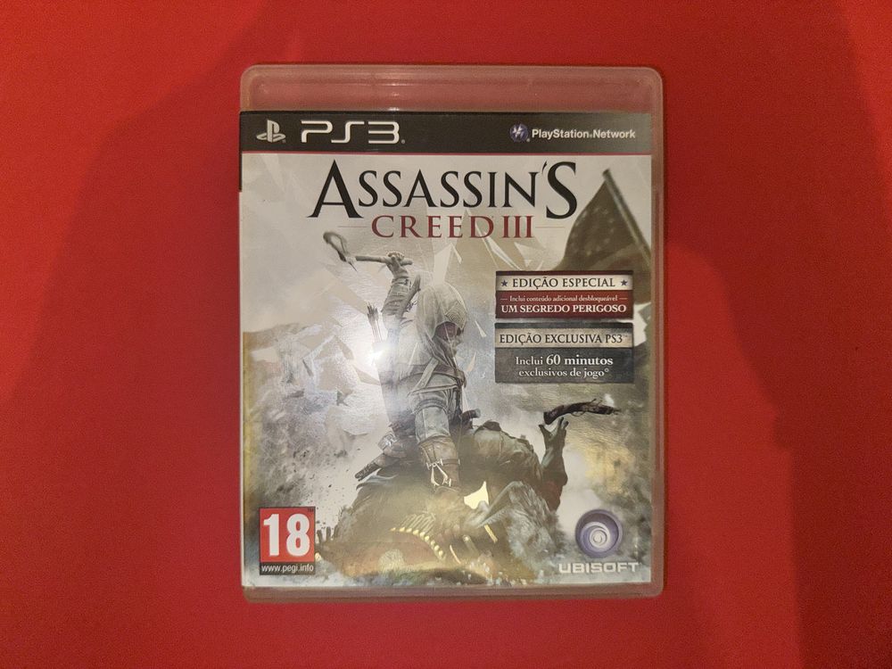 Assassins creed’s 1, 2 e 3 PS3