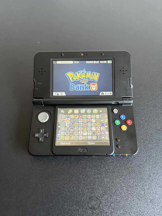 New Nintendo 3DS Preta com 100+ Jogos
