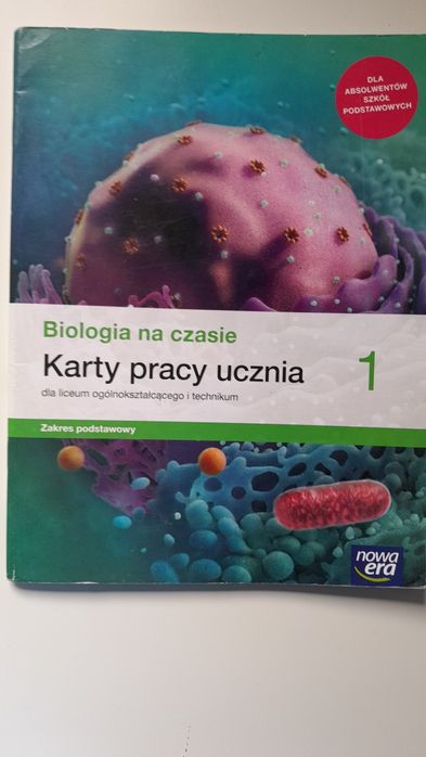 Biologia dla klas 1 liceum karty pracy
