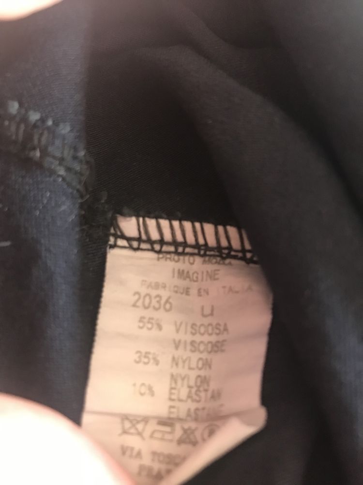 Czarne spodnie gumy r.XL Promo moda