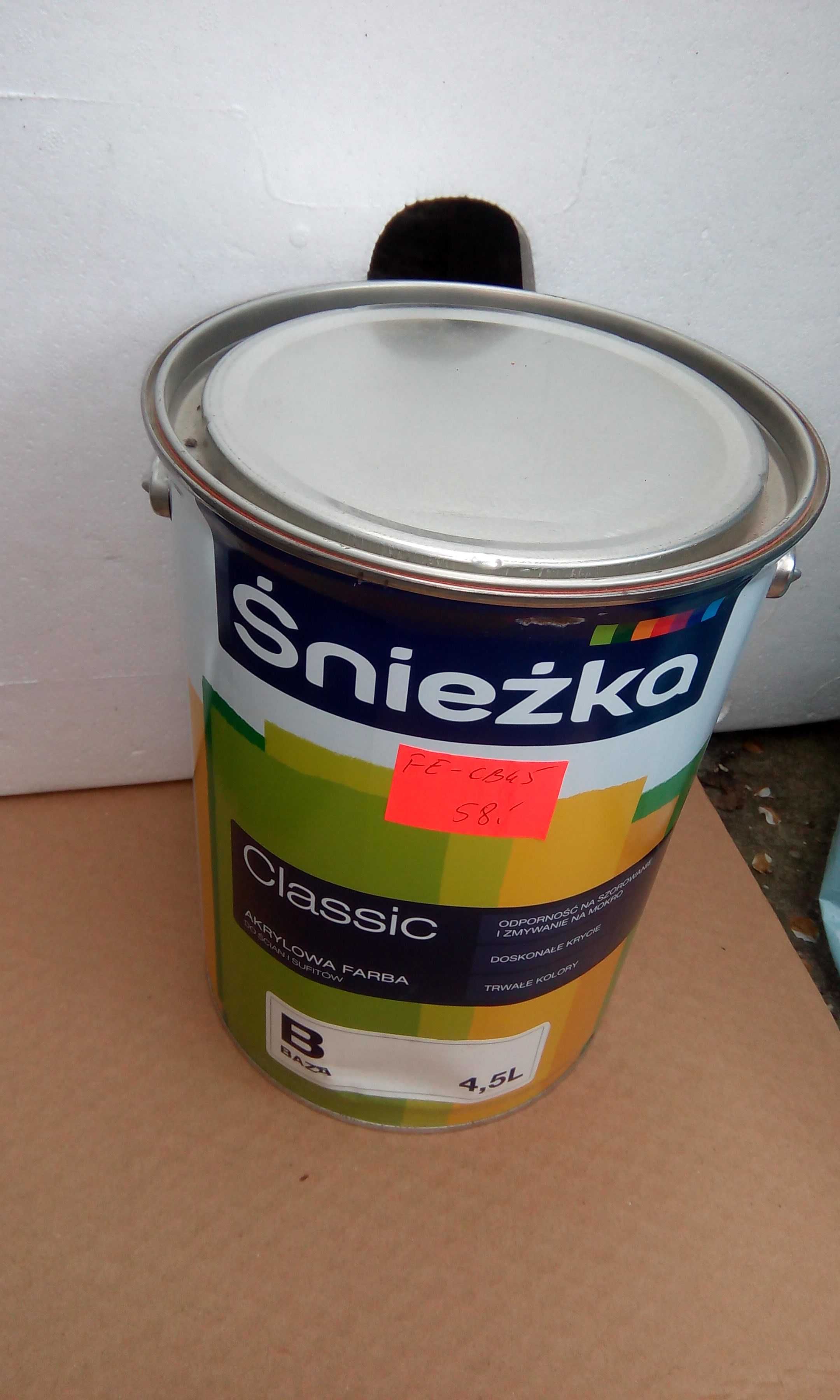 farba akrylowa śnieżka