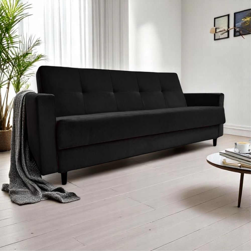 Wersalka funkcja spania kolory do wyboru sprężyny pojemnik łóżko sofa