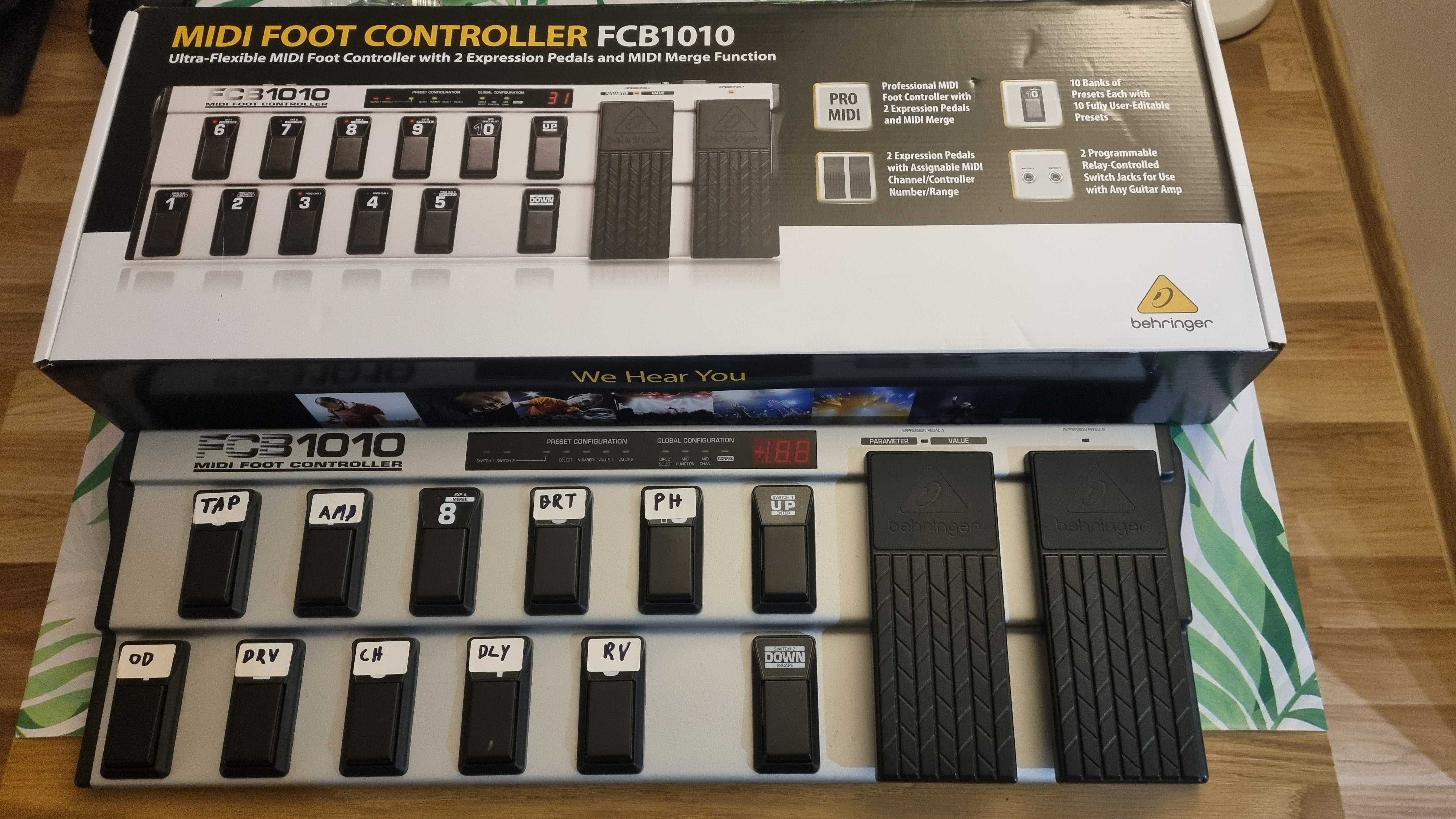 Behringer FCB-1010 - kontroler nożny MIDI