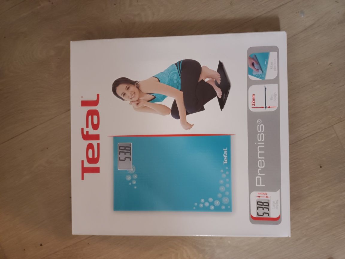 Весы tefal pp1004 v0 вес 150 кг голубые