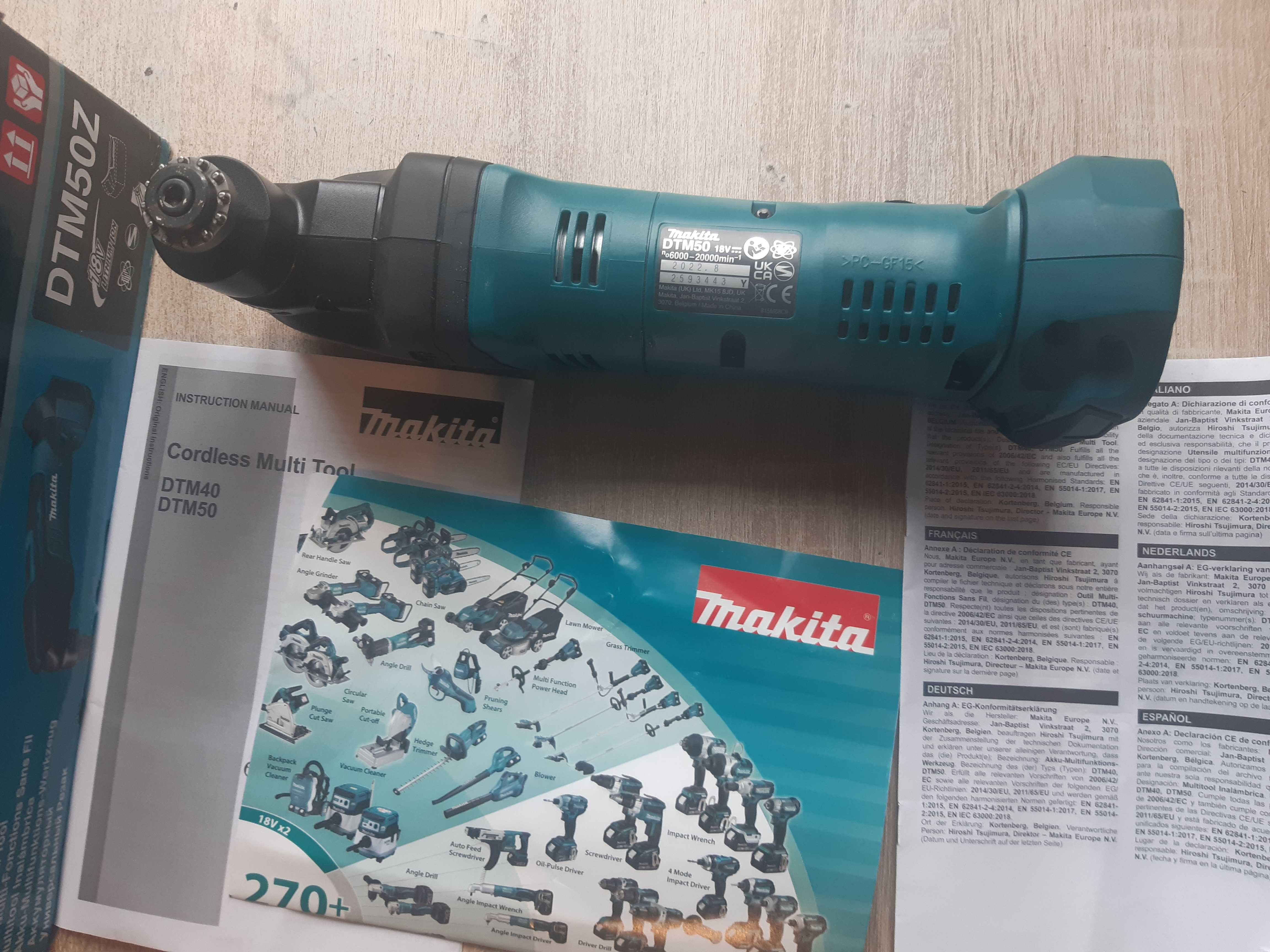 MAKITA DTM50 Narzędzie wielofunkcyjne