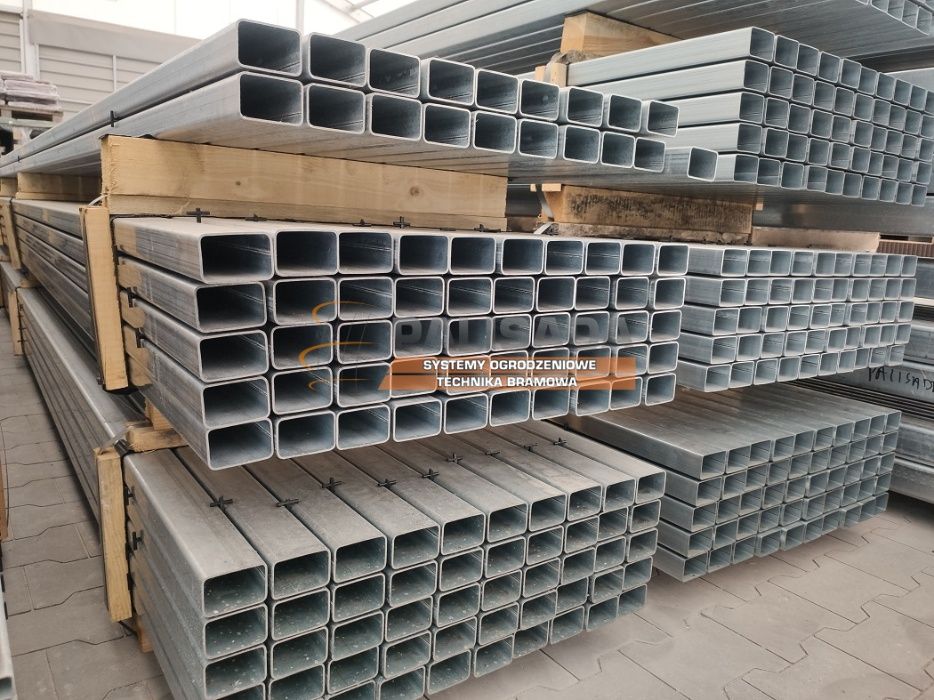 PROFIL, PROFILE OCYNKOWANE 60X60 x 2,0 mm - stalowy ocynkowany - 6X6CM