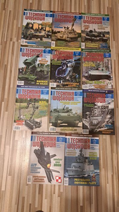 Nowa Technika Wojskowa 2020 r 11 szt