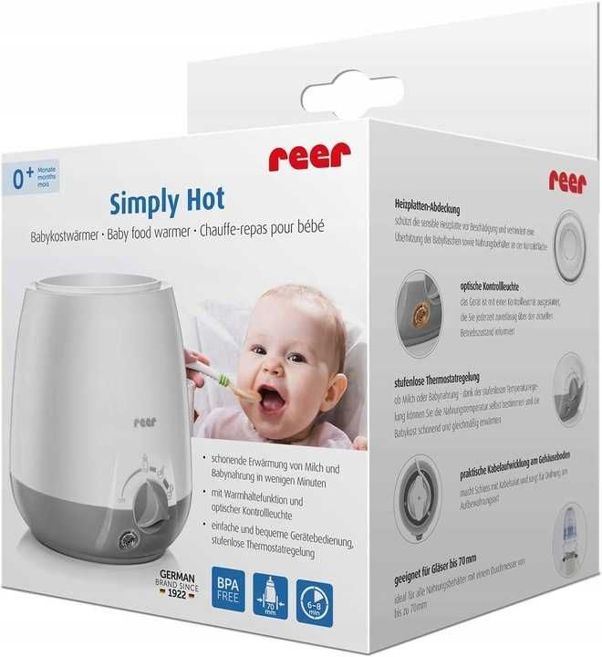 REER SIMPLY HOT podgrzewacz do butelek i słoiczków