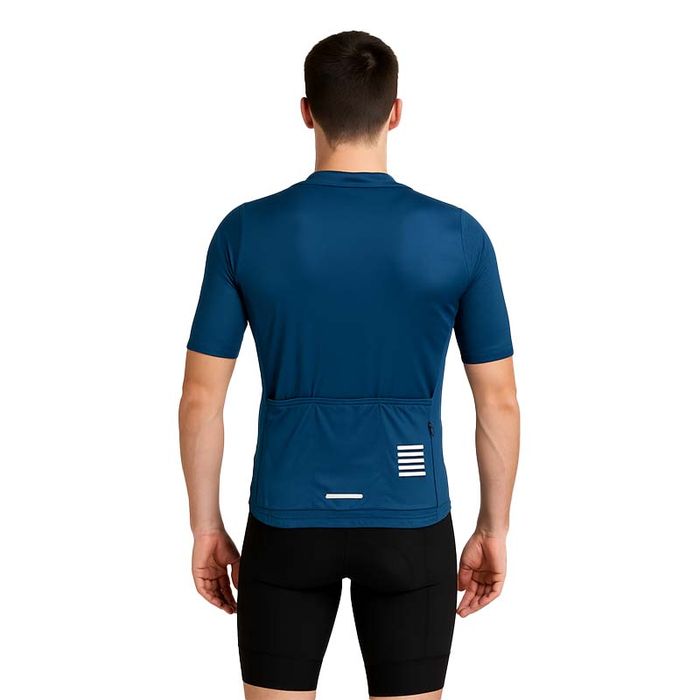 Koszulka kolarska rowerowa męska XL/2XL rozpinana kieszeniami