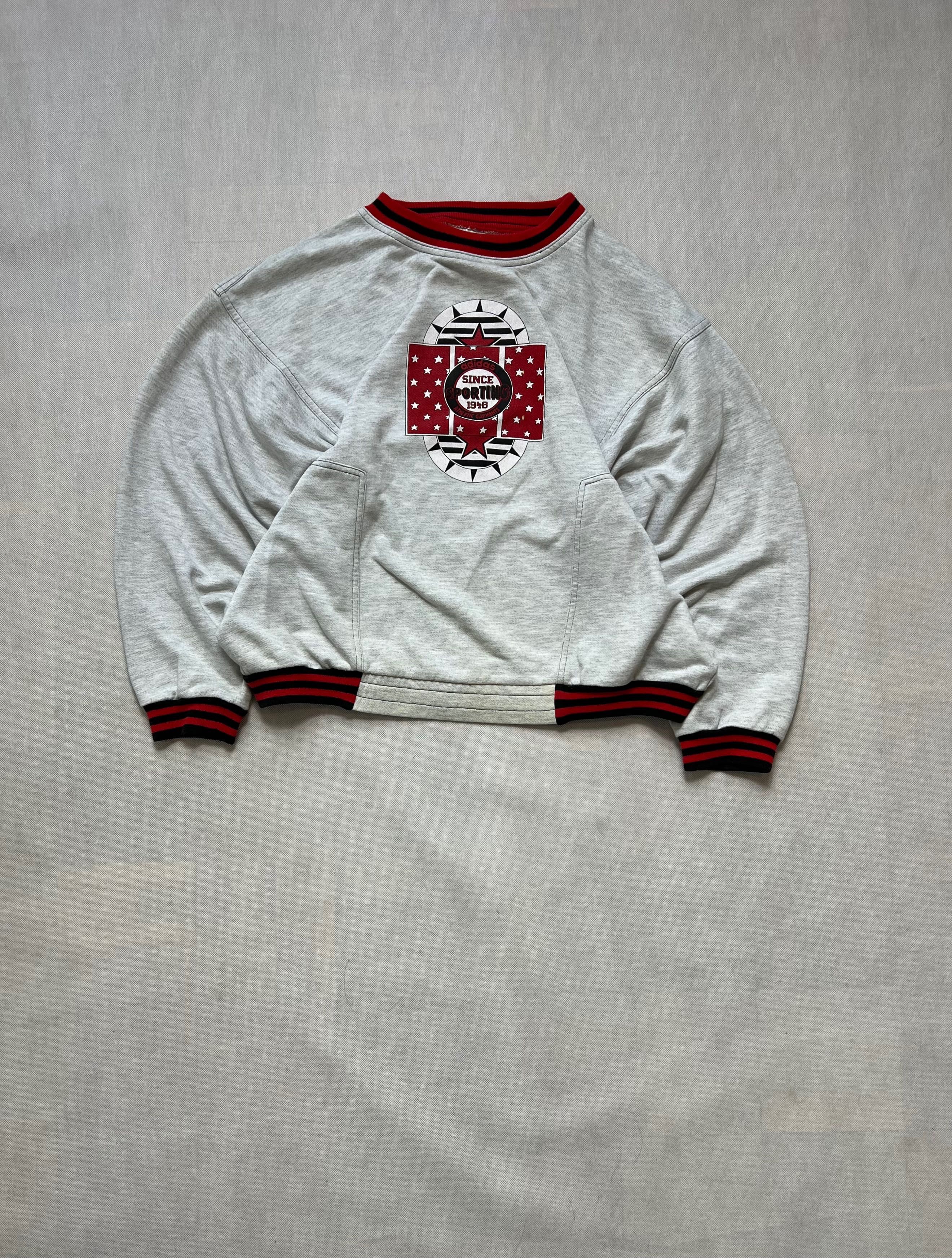 Bluza Adidas Athletic Garments vintage 90’s boxy fit 63x64 cm