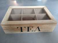 Pudełko na herbatę, pojemnik, herbaciarka