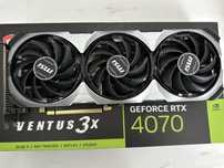 MSI RTX 4070 Ventus 3X 12GB stan jak nowa