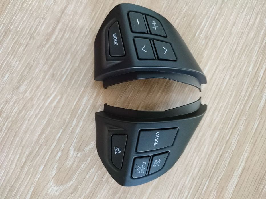 Комплект Новые Чёрные кнопки руля Mitsubishi Lancer X10,Outlander XL,A