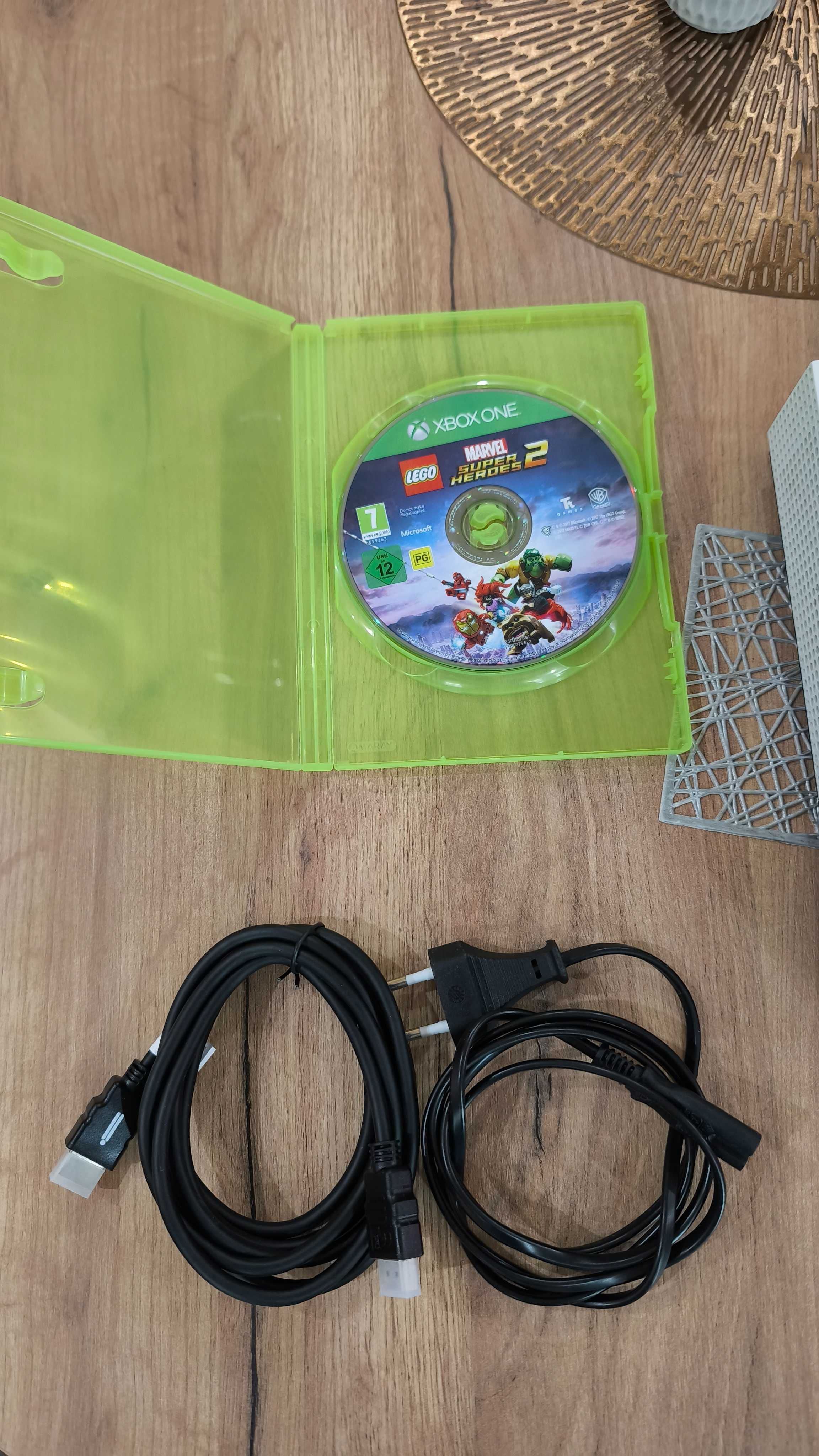 !! Xbox One S, HDD 500gb ,Orig.Biały Pad 1914 ,Hdmi ,+ Gra !!