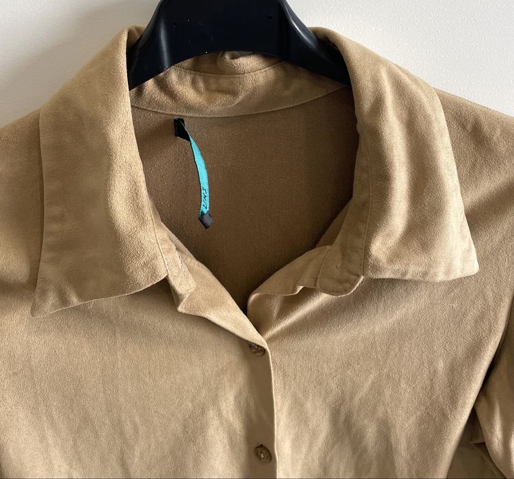 Blusa ou camisa estilo camurça (Thû)