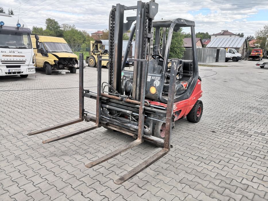 Wózek widłowy LINDE h25 pozycjoner możliwy transport