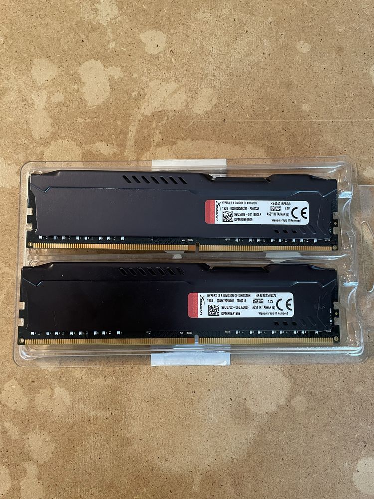 HyperX Fury DDR4 2400 MHz 8x2 (16gb)