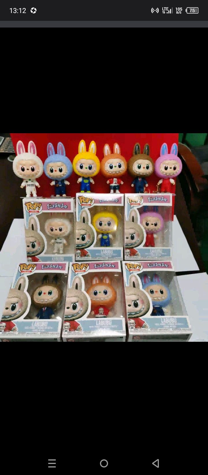 Figurka pop labubu dla dzieci
