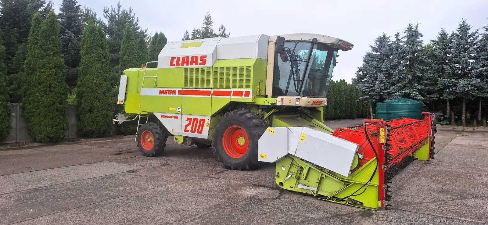 Kombajn Claas Mega 208 (1996) - Doskonały Stan,  3900 motogodzin