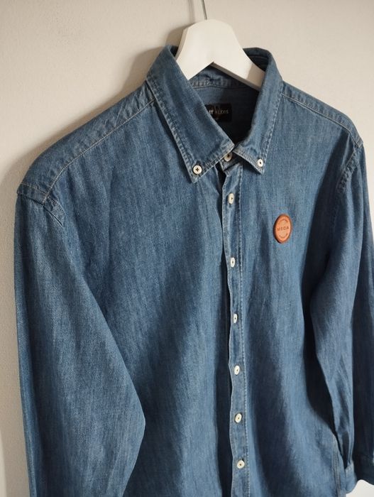 Męska koszula jeansowa r. S/M Ernst Alexis 39/40