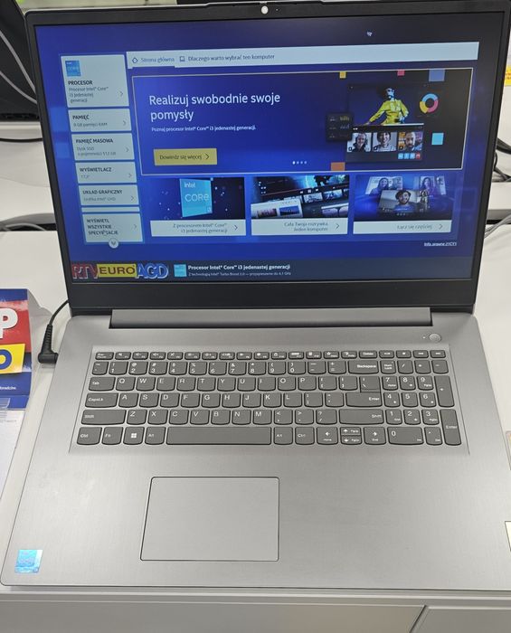 Sprzedam Nowego Laptop Lenovo IdeaPad 3 17ITL6 82H900GHPB 17,3 