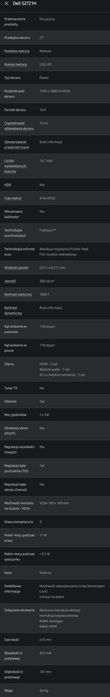 Monitor Dell S2721H